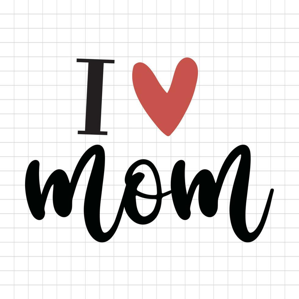 Happy Mother's Day T-shirt Design vector