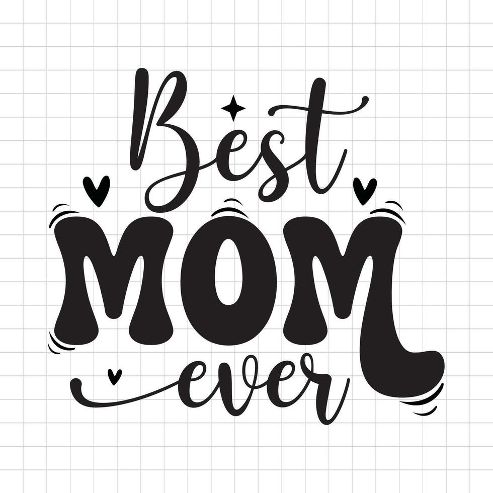 Happy Mother's Day T-shirt Design vector