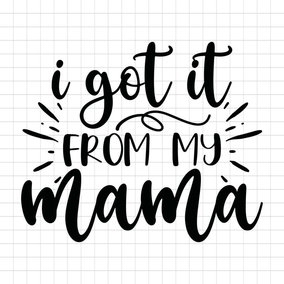 Happy Mother's Day T-shirt Design vector