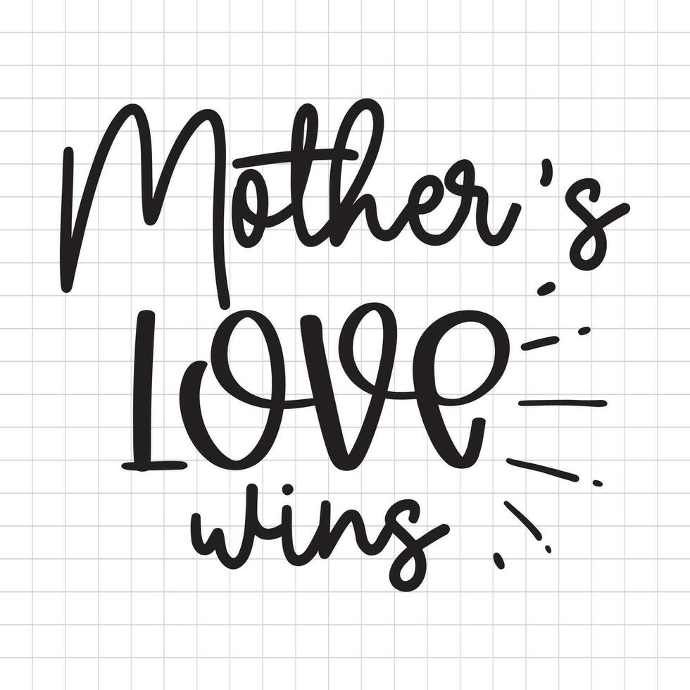 Happy Mother's Day T-shirt Design vector