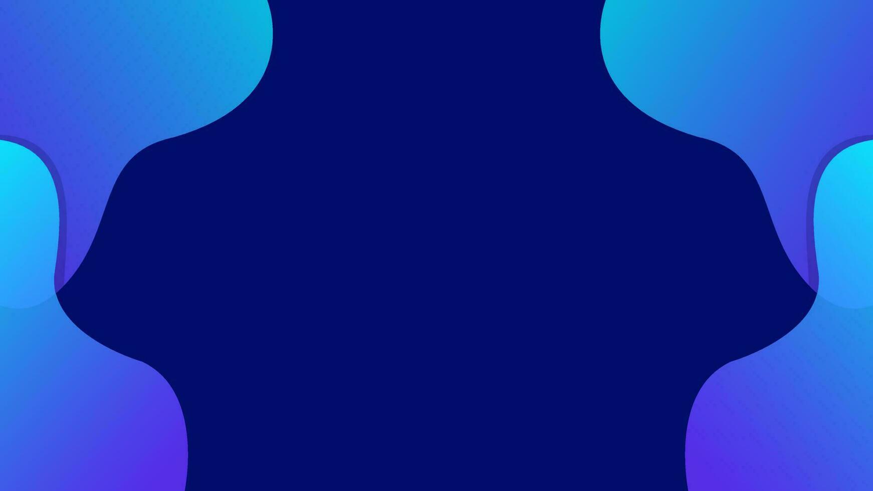 Abstract modern background with blue gradient vector