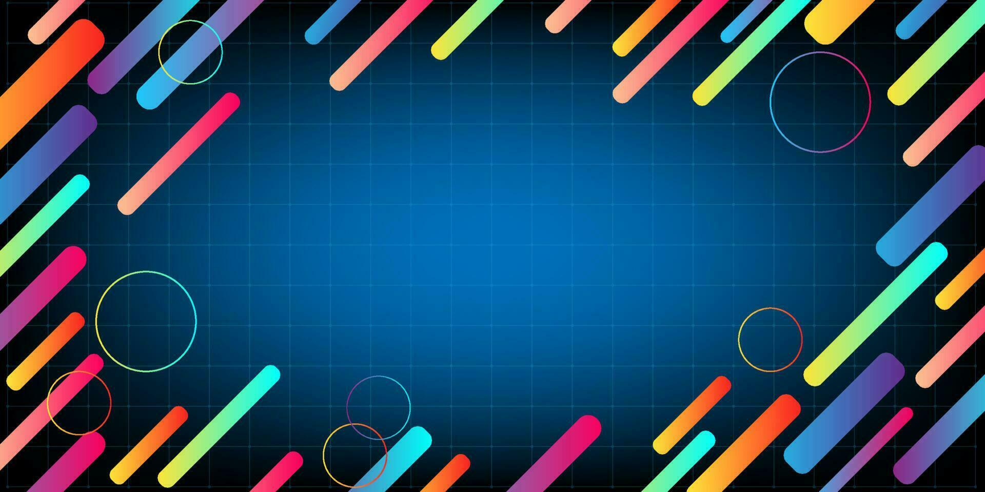 HUD hexagon and circle Computer chip Electronic circuit board vector for technology and finance concept and education for future