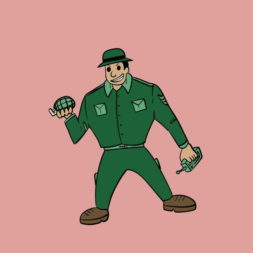 cartoon character design vector