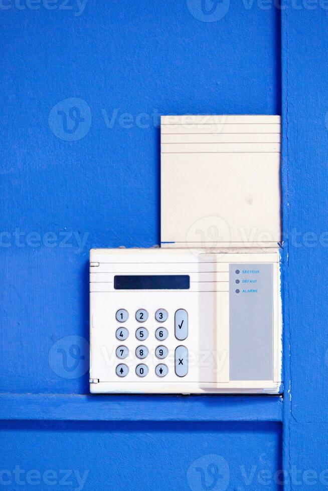 Home security control panel photo