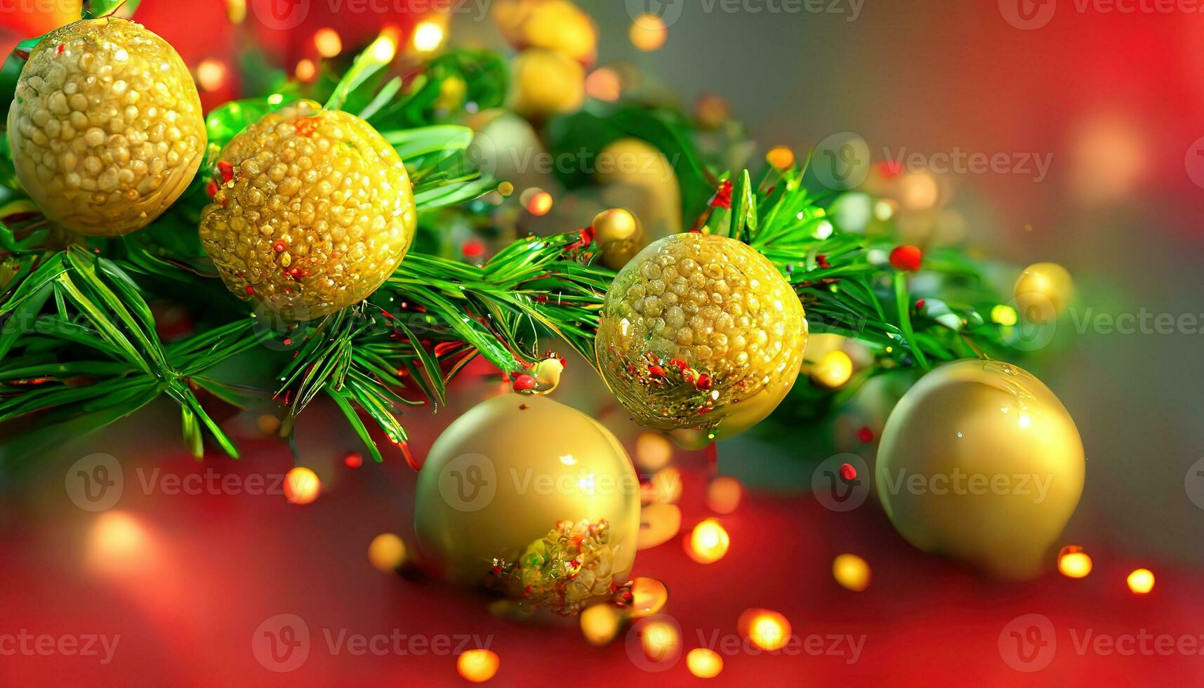 Christmas new year background, dynamic vibrant holidays concept Xmas with copy space 3d rendering. Merry christmas and happy new year celebration photo