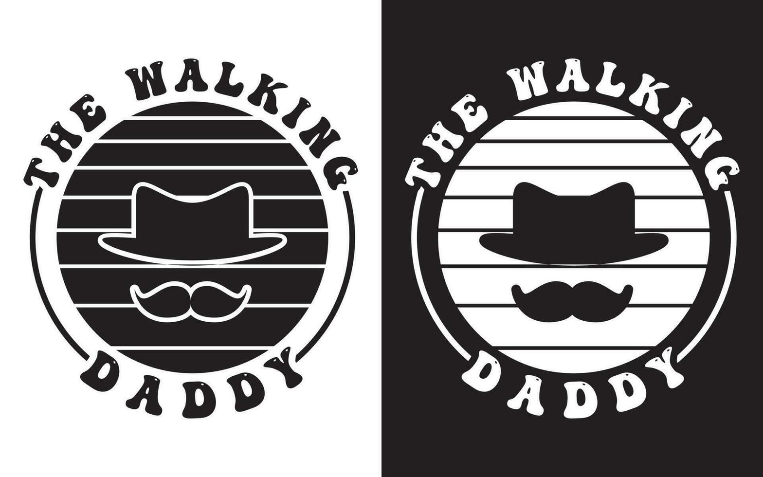 Dad Typography Design, Happy Fathers Day Typographic Vector. vector