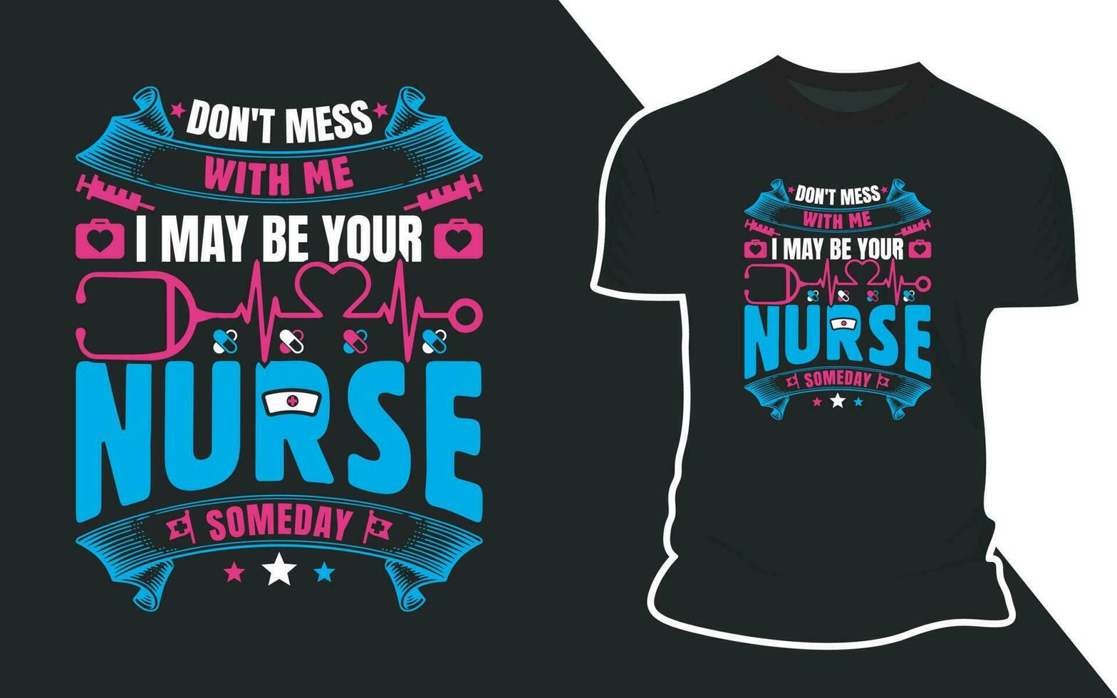 enfermero vector t camisa diseño