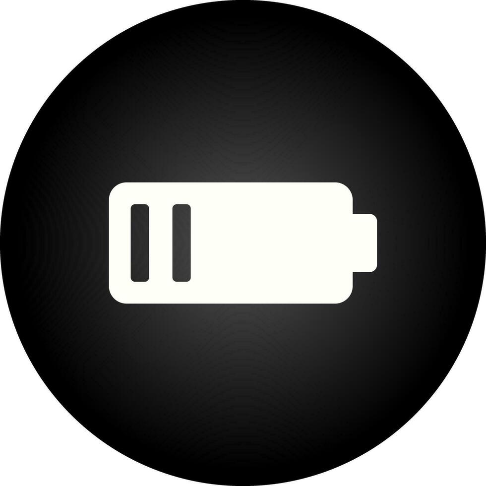 Low Battery Vector Icon