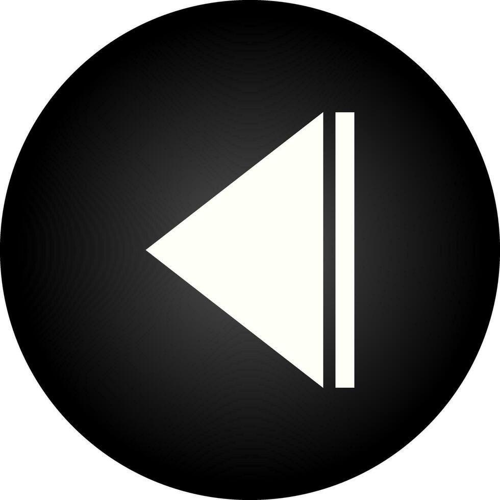 Arrow Back Vector Icon
