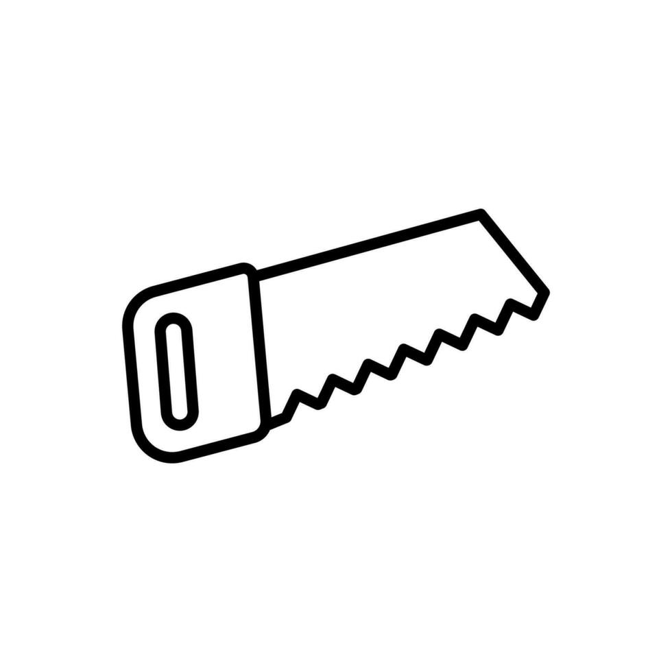 hand saw icon vector design illustration