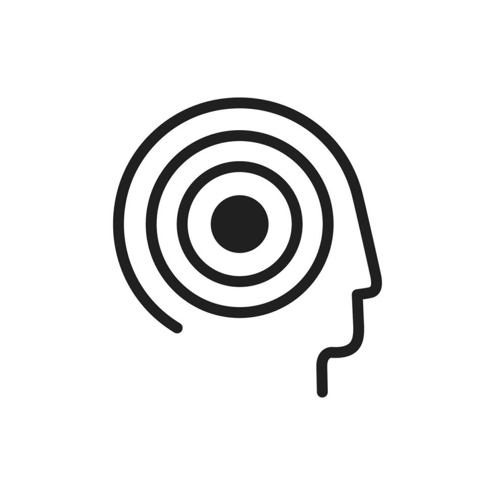 Headache icon vector design illustration