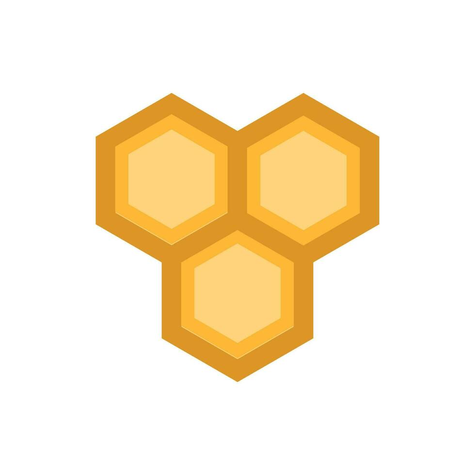 Honeycombs icon vector design illustration