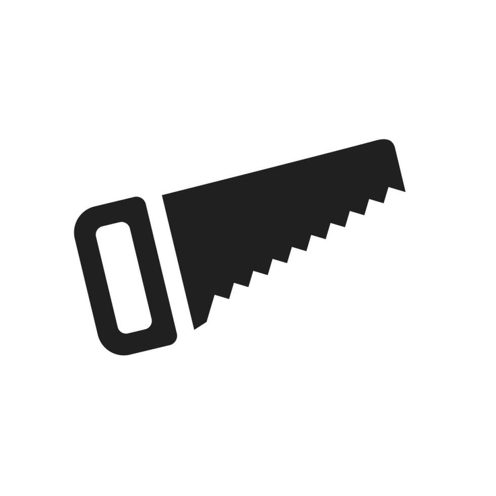 hand saw icon vector design illustration