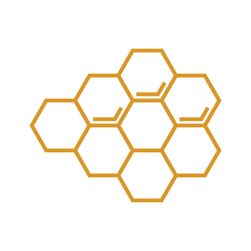 Honeycombs icon vector design illustration