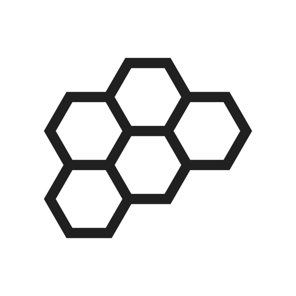 Honeycombs icon vector design illustration