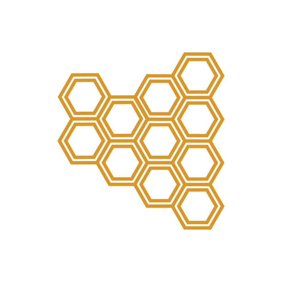Honeycombs icon vector design illustration