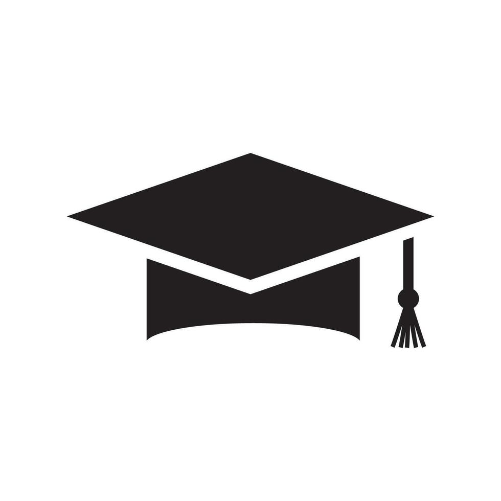 cap, graduation icon vector design illustration