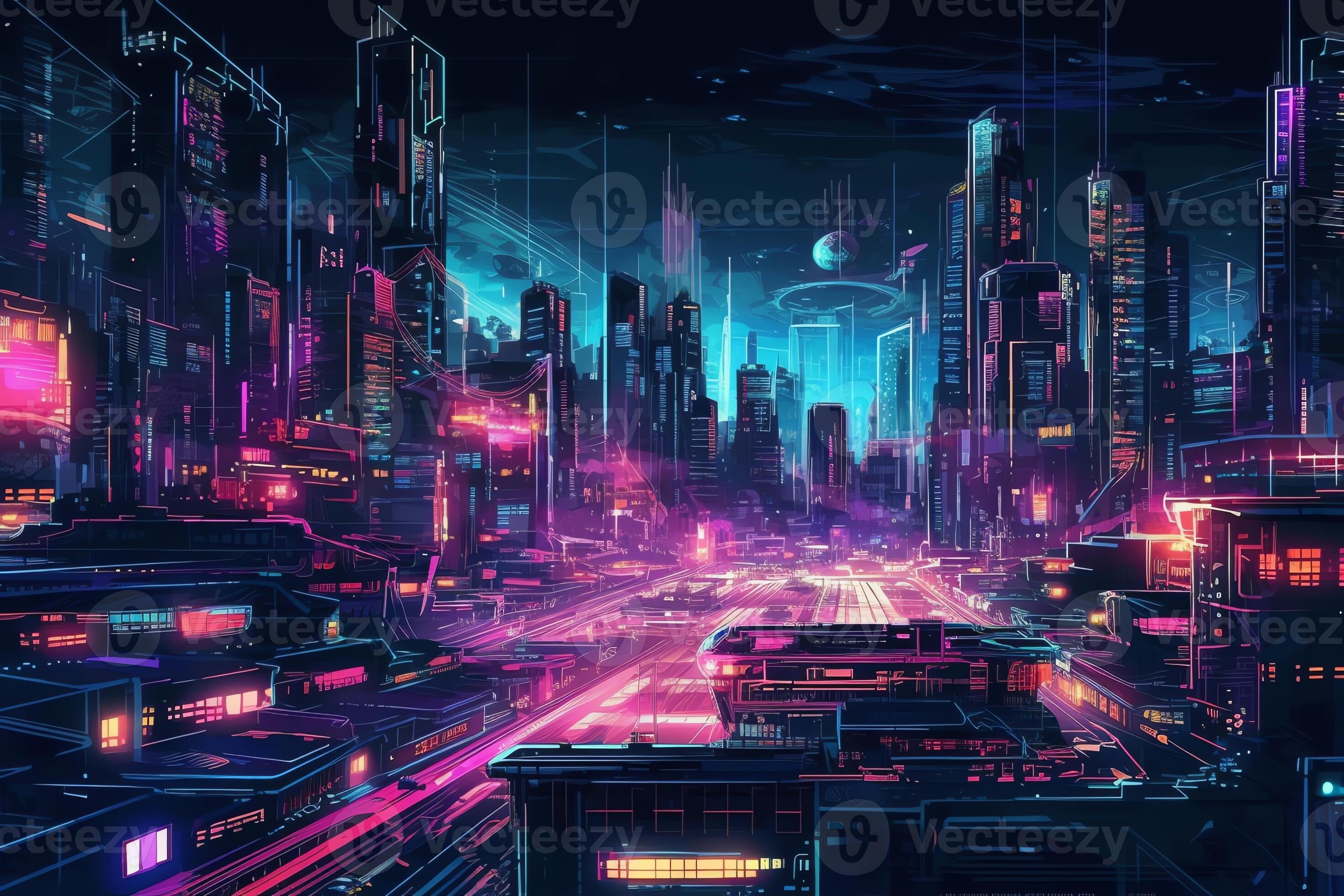 People, City, Skyscraper, Cyberpunk, Sci Fi, Futuristic, HD wallpaper