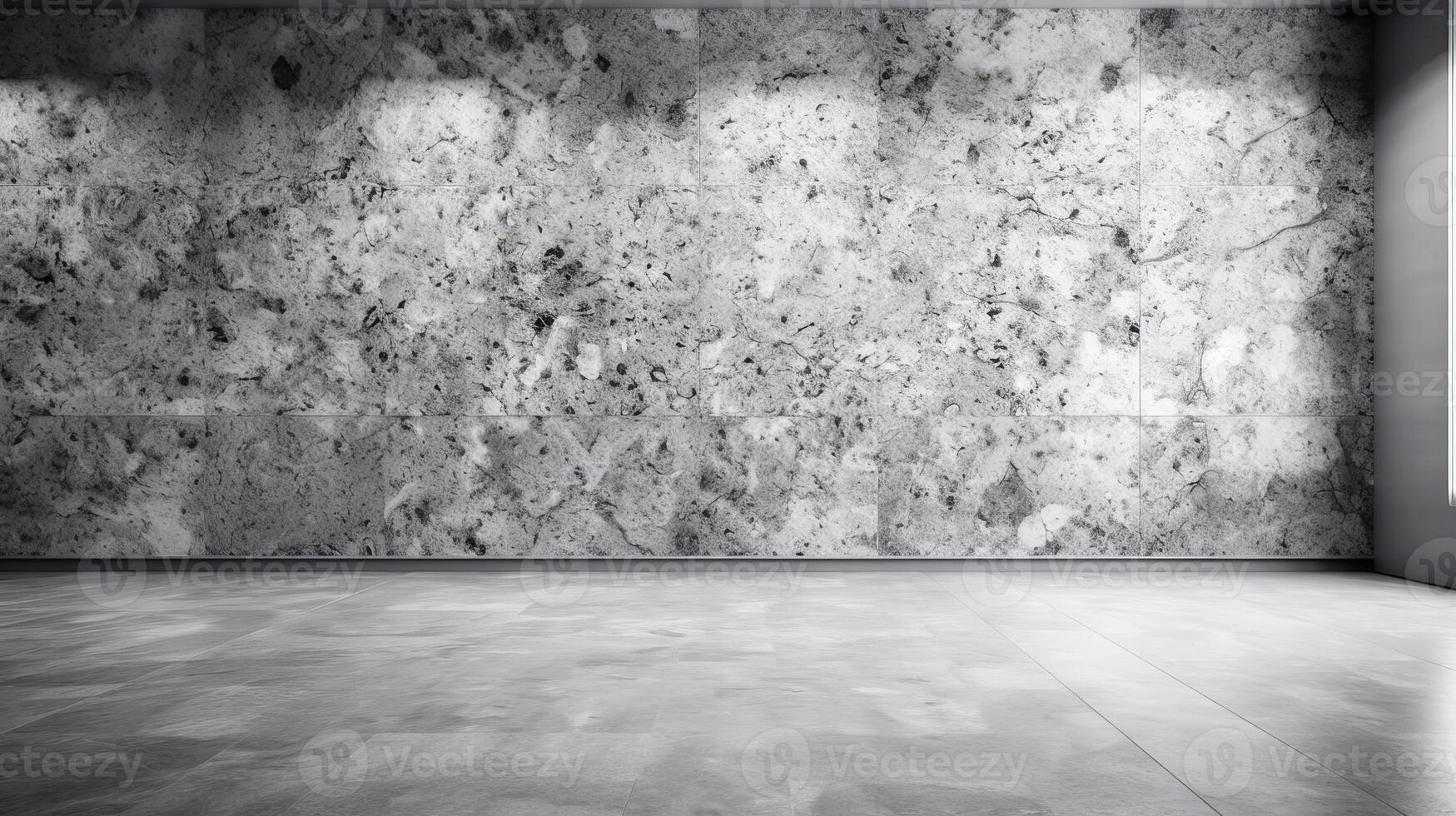 Hypothetical chosen and retro organize gray and white stone concrete divider speculative establishment. Creative resource, photo