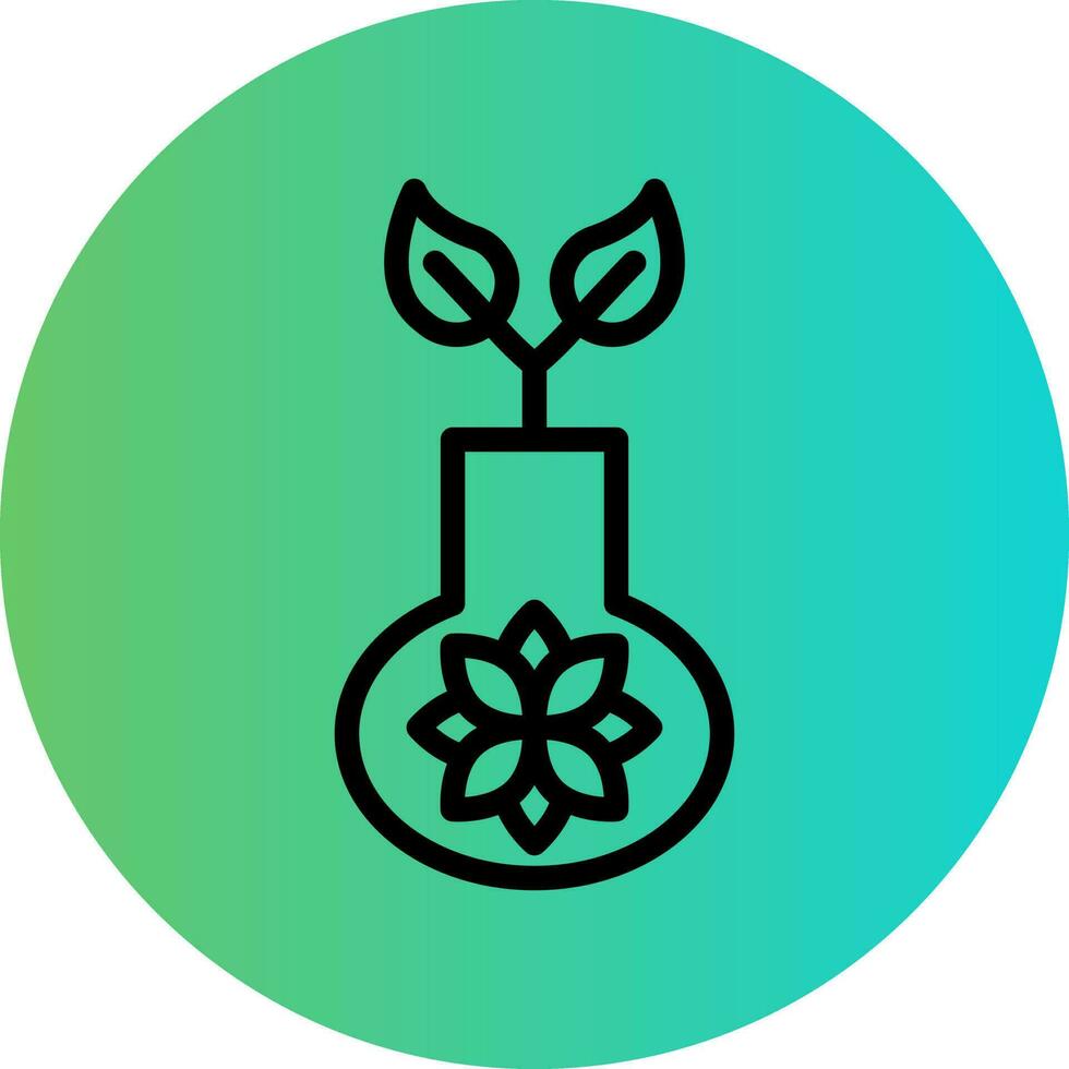 diseño de icono de vector de florero