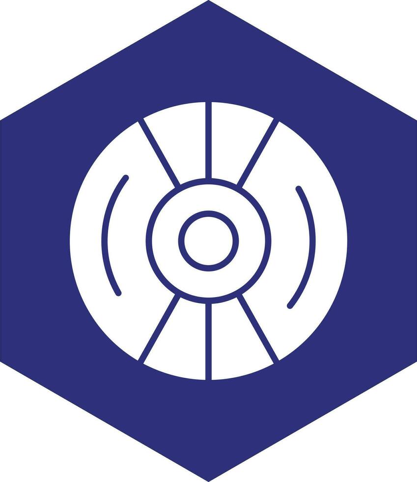 Compact Disk Vector Icon design