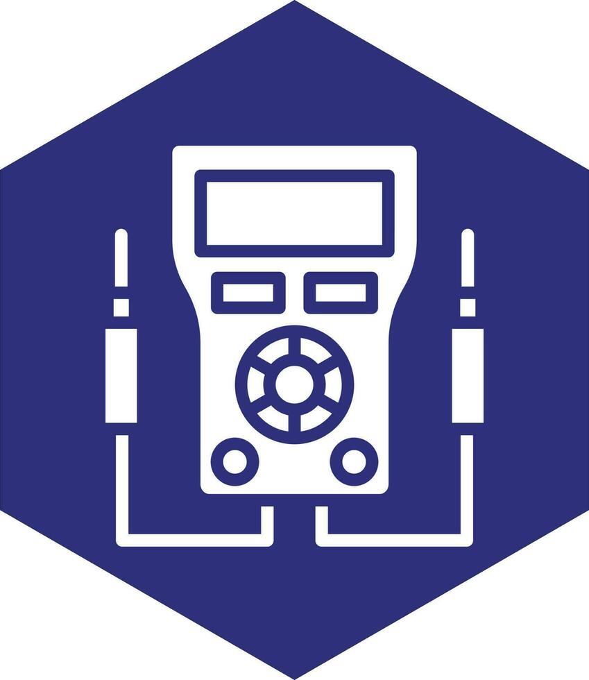 Voltmeter Vector Icon design