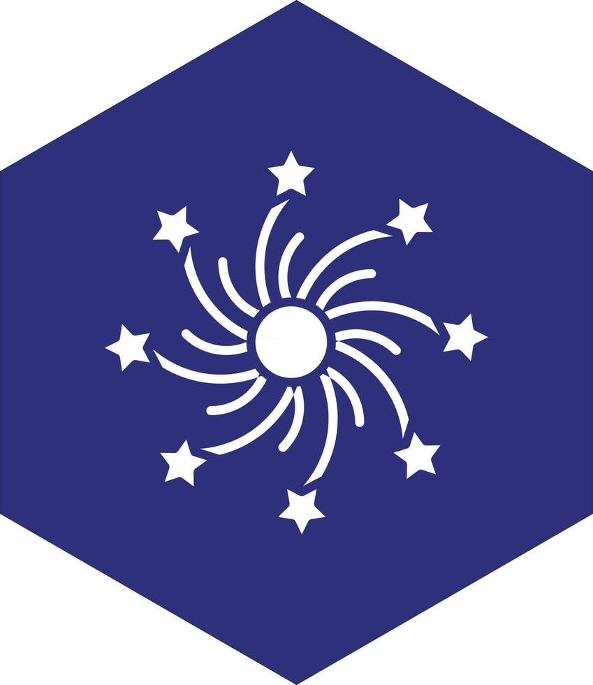 Firework Vector Icon design