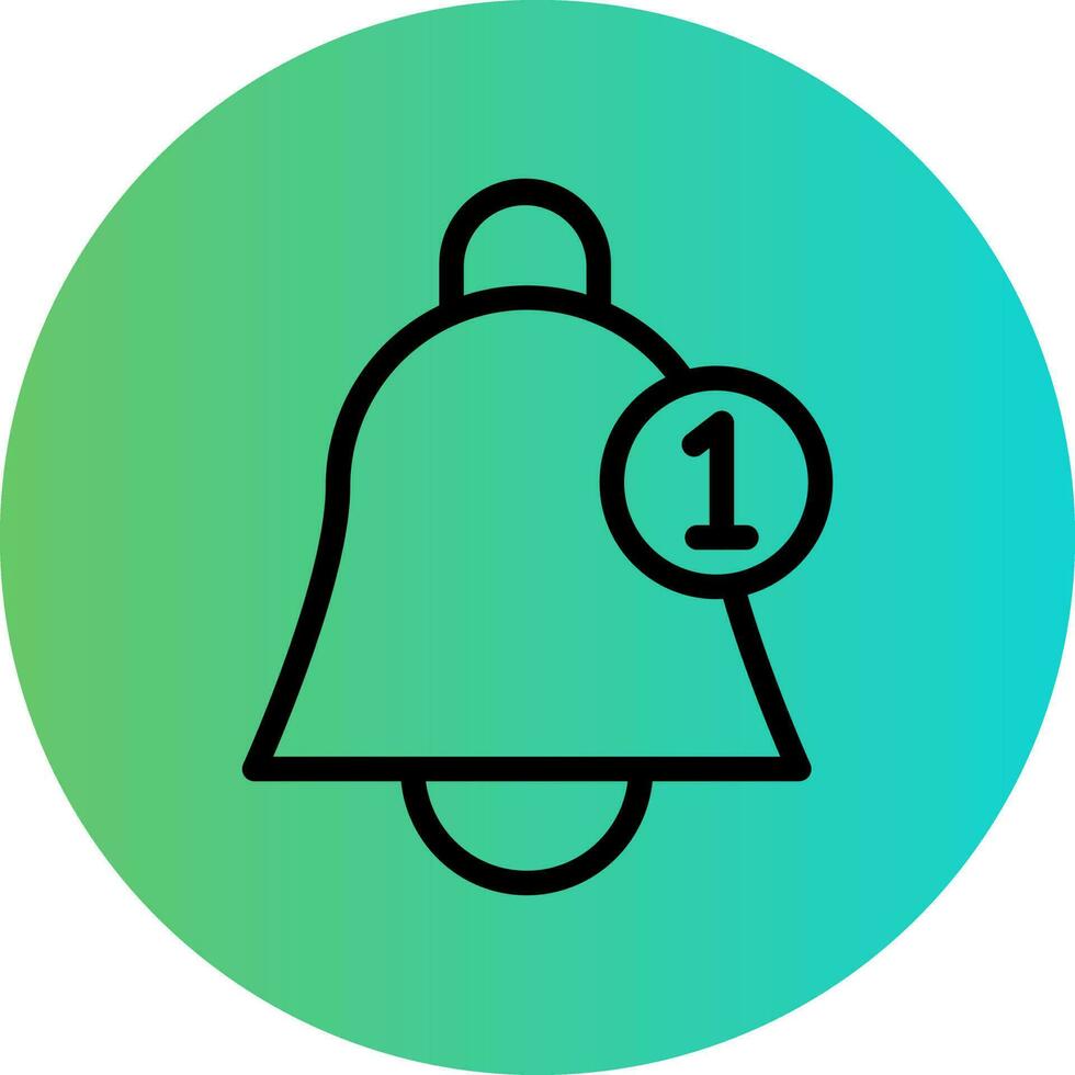 diseño de icono de vector de notificación