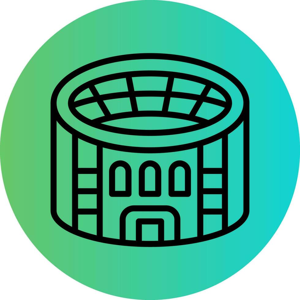 Stadium Vector Icon Design