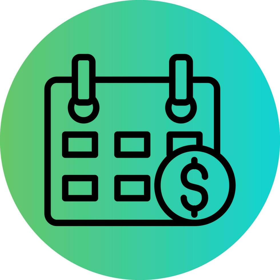 Payday Vector Icon Design