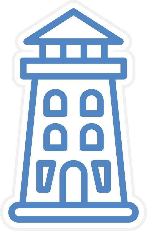 Lighthouse Vector Icon Style