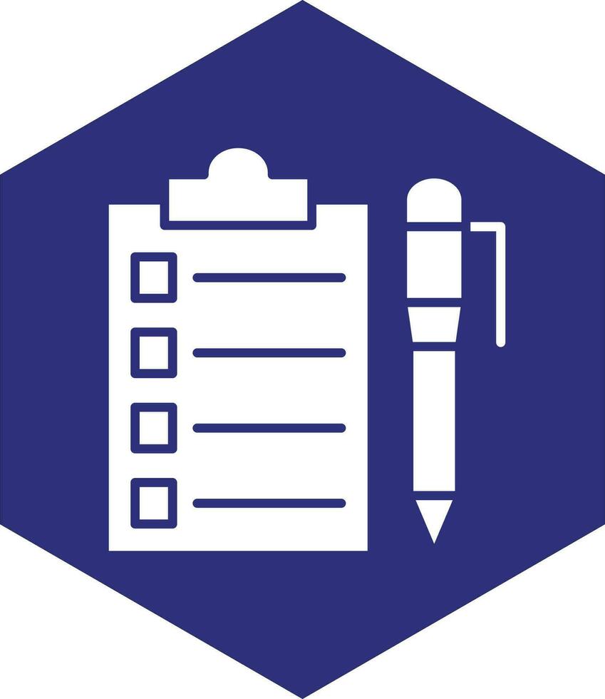 Evaluation Vector Icon design