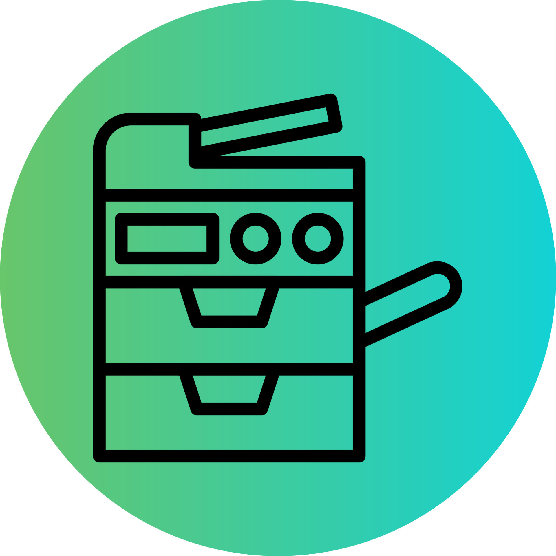 Copy Machine Vector Icon Design 23345094 Vector Art at Vecteezy