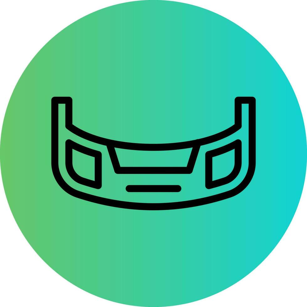 Bumper Vector Icon Design