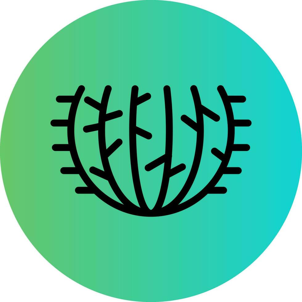 Tumbleweed Vector Icon Design