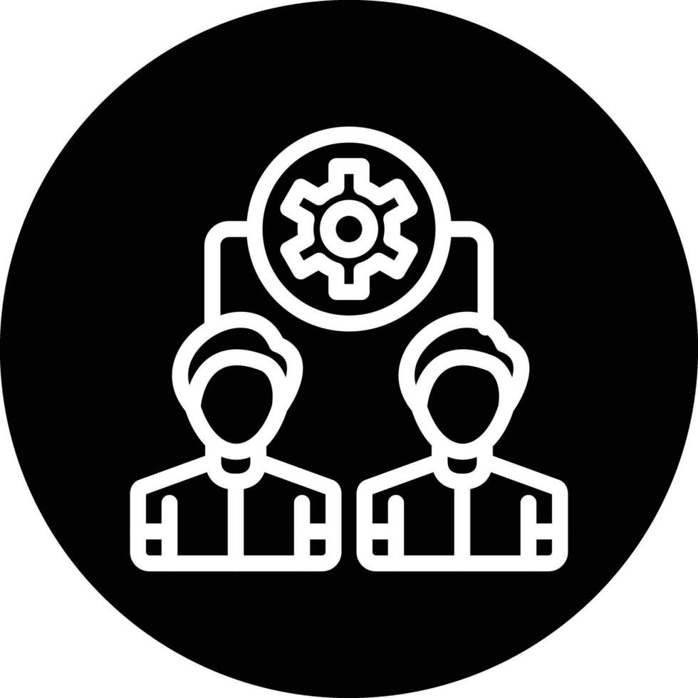 Team Work Vector Icon Design