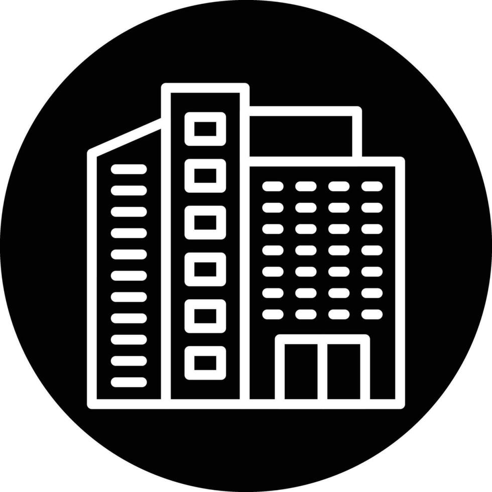 Skyscraper Vector Icon Design