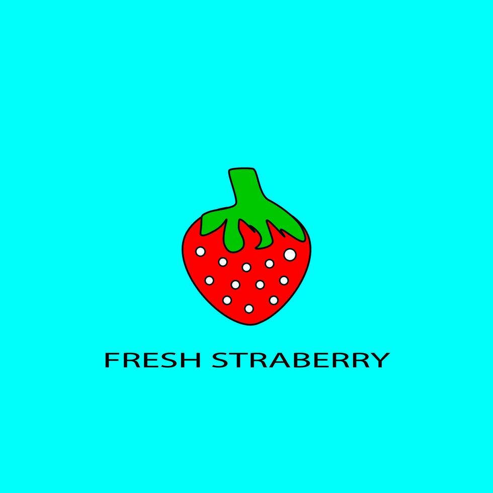 illustration of fresh fruit like in the market vector