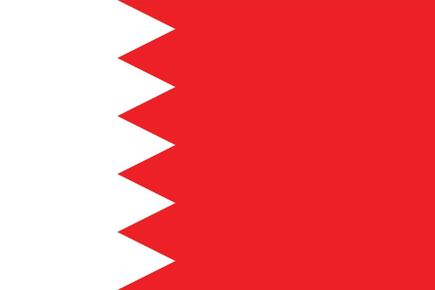 Bahrain flag vector design country flag vector full color
