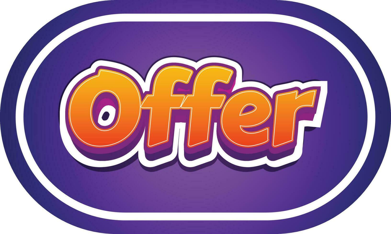 Discount button shape. Special offer badge. Sale coupon bubble icon. Abstract purple background. Modern concept design. Banner with offer badge. Vector