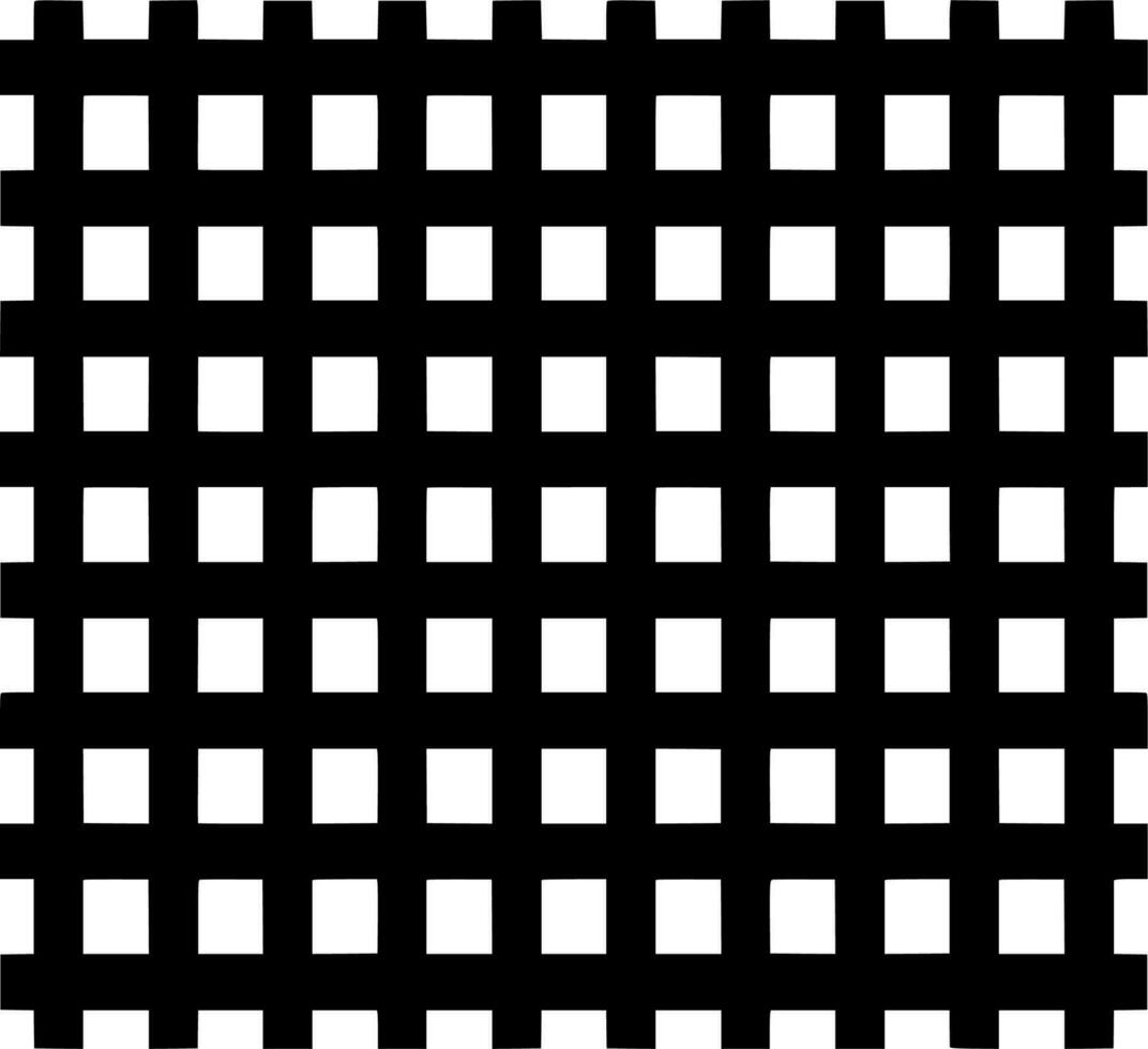 Vector silhouette of patterns on white background
