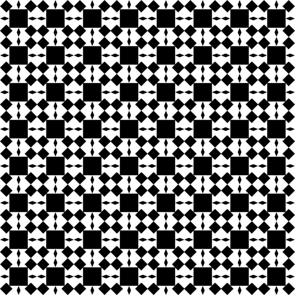 Vector silhouette of patterns on white background