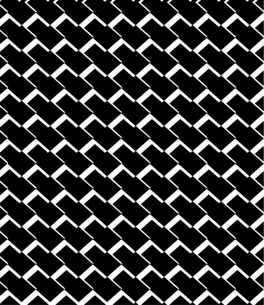 Vector silhouette of patterns on white background