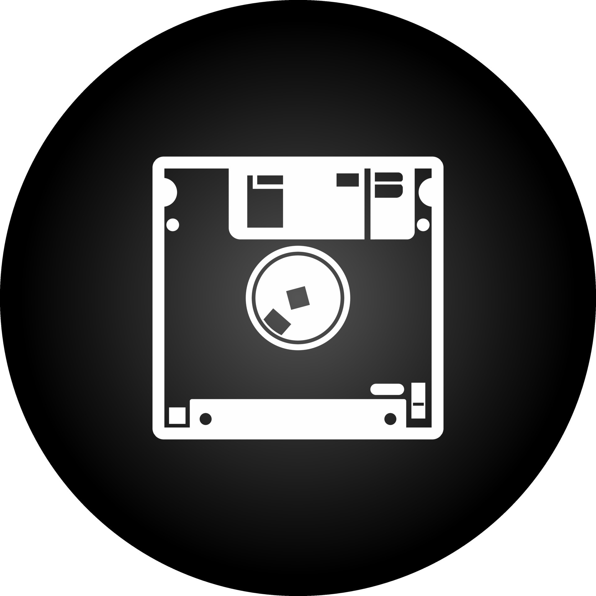 Diskette Vector Icon 23346451 Vector Art at Vecteezy