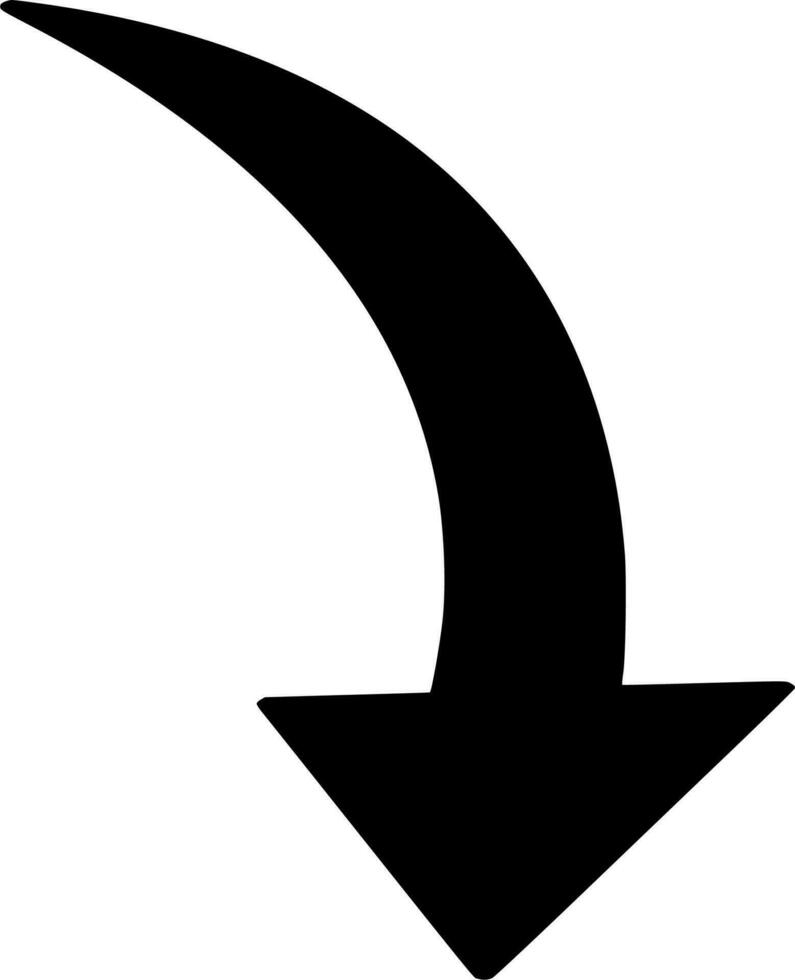 vector silueta de flecha en blanco antecedentes