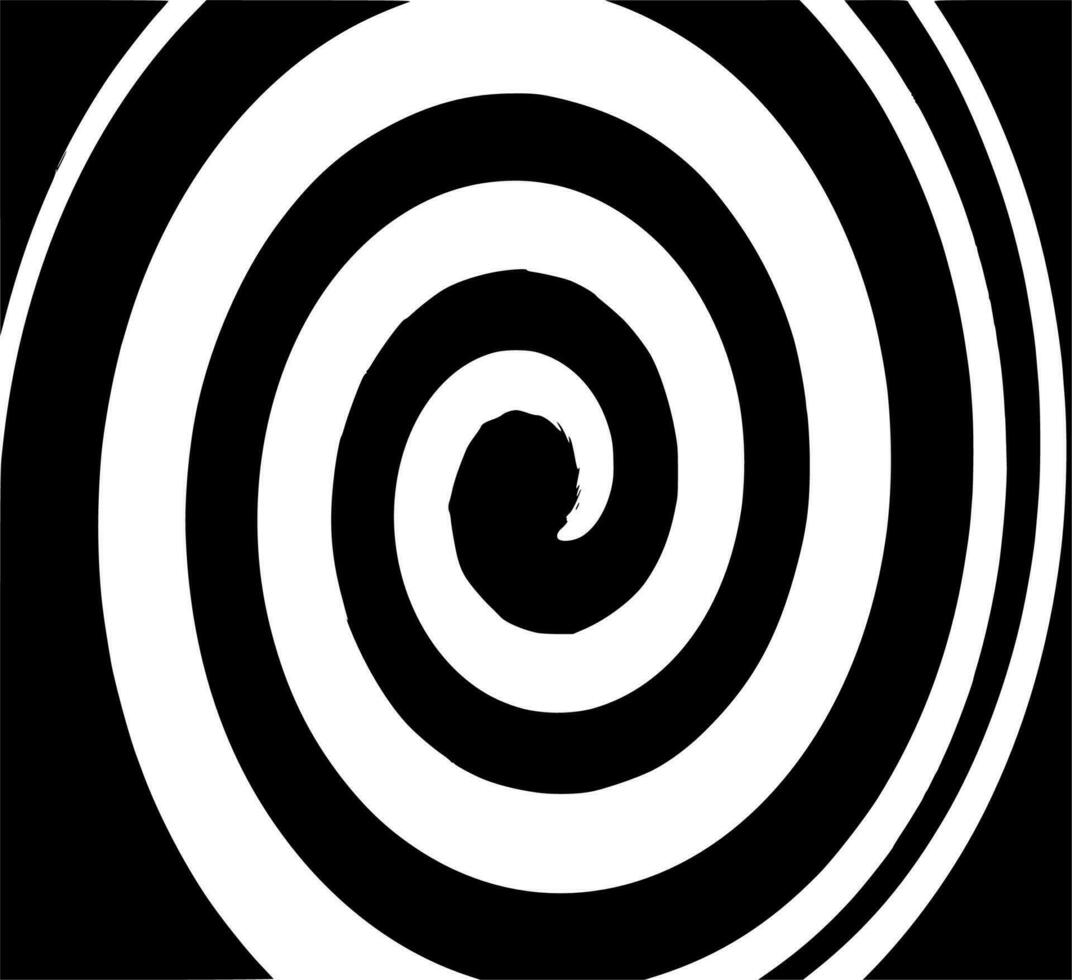 Vector silhouette of patterns on white background