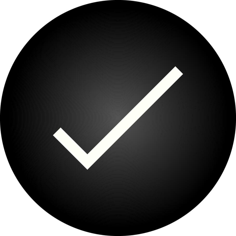 Tick Vector Icon