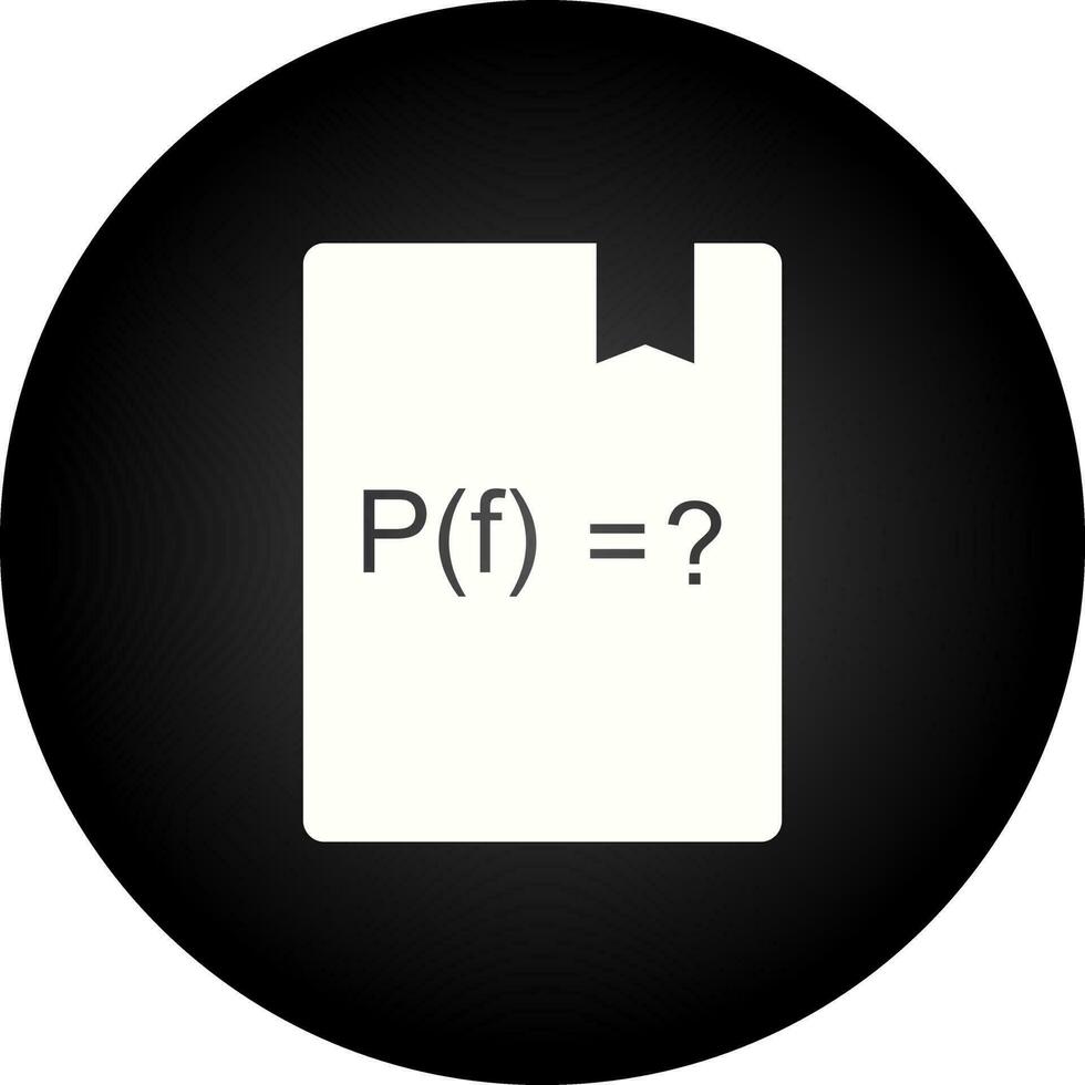 resolver icono de vector de función