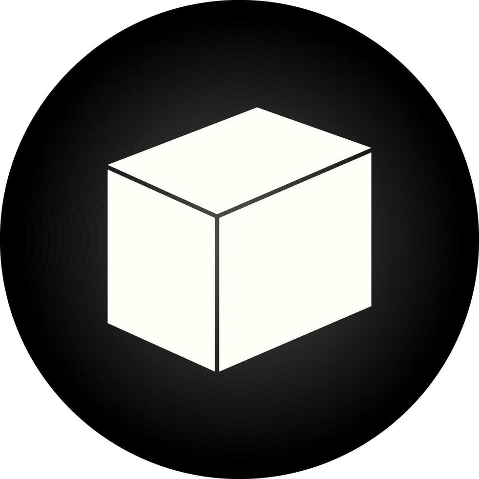 Cube Vector Icon