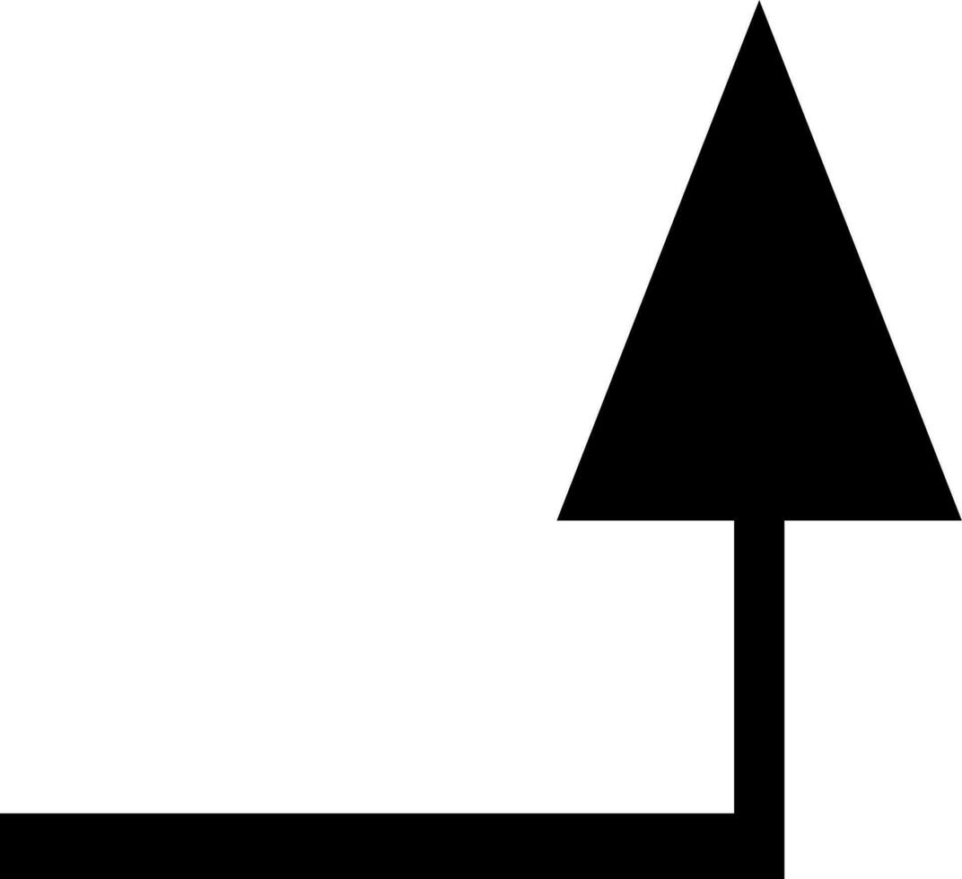 vector silueta de flecha en blanco antecedentes